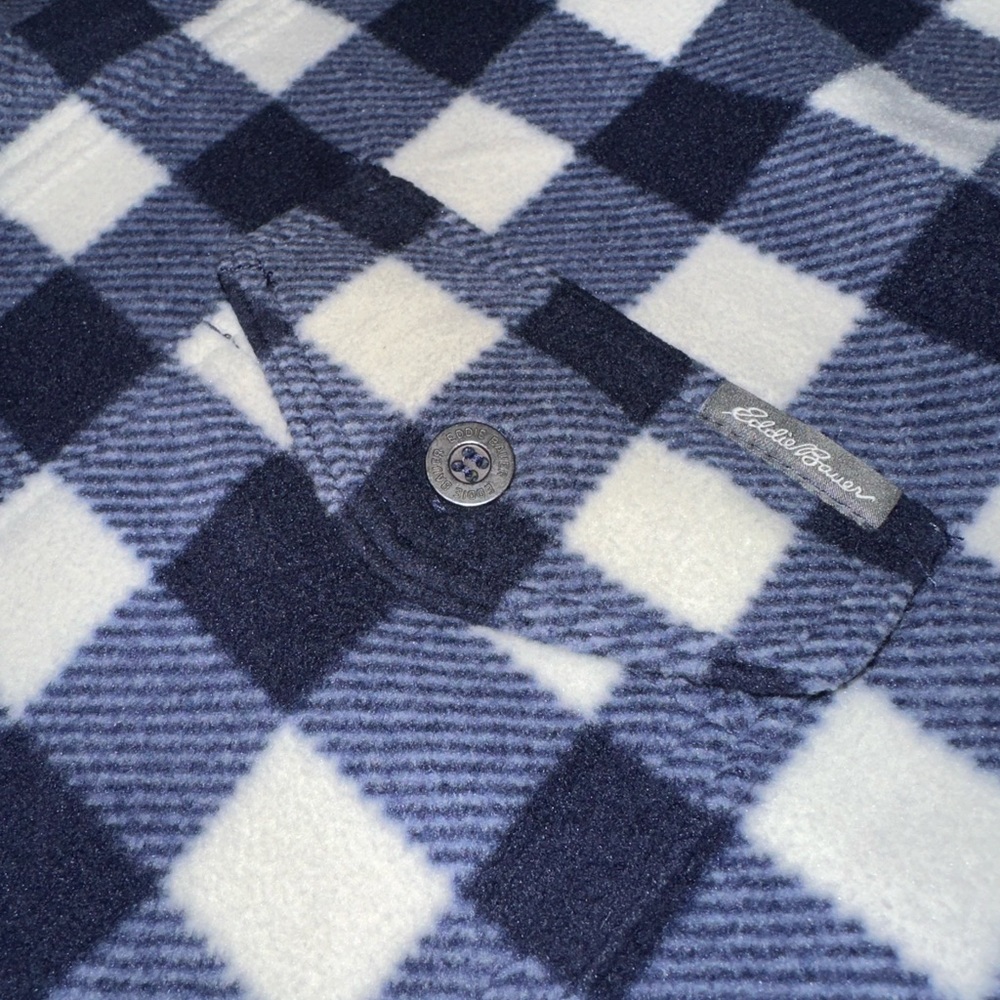 Eddie Bauer Men’s Micro Fleece Flannel